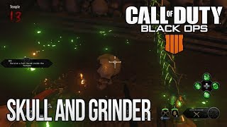 Zombies IX  Skull Locations and Grinder Easter Egg Step Black Ops 4 [upl. by Crista]