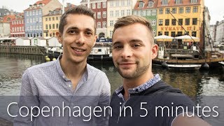 Copenhagen in 5 minutes  Travel Guide  Mustsees for your city tour [upl. by Lionello184]