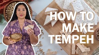 How to Make Tempeh at Home from SCRATCH  Vegan Protein [upl. by Anicart]