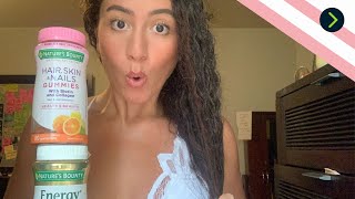 Natures Bounty Hair Skin and Nails Gummies Review DO they REALLY work [upl. by Leodora70]