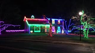 2020 Christmas lights synced to Christmas Vacation Theme [upl. by Compte]