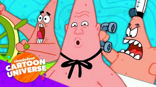 50 LOL Moments with Patrick Star 😂  SpongeBob  Nicktoons [upl. by Suiravat506]