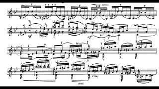 Eugène Ysaÿe  Sonata No 1 for Violin Op 27 1923 ScoreVideo [upl. by Odama]