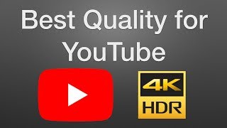 How to Choose the Best Quality Settings for YouTube Uploads [upl. by Meridel]