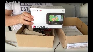 TomTom Rider 550 [upl. by Naujtna975]