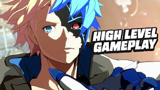 New Guilty Gear Strive HighLevel Gameplay For Ky Sol Axl [upl. by Leidba955]