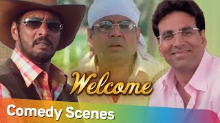 Welcome  Best Comedy Scenes  Akshay Kumar Paresh Rawal  Nana Patekar  Bollywood Comedy [upl. by Kachine174]