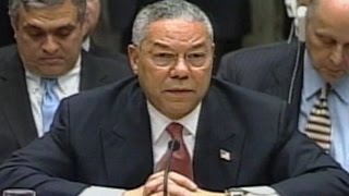 Feb 5 2003 Colin Powell on WMD TBT [upl. by Silisav]