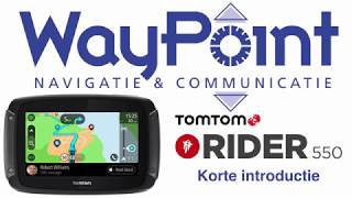 TomTom Rider 550 introductie [upl. by Yanahc26]