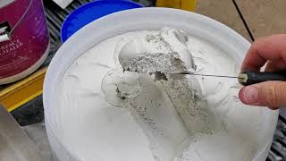 How To Use Drywall Mud Joint Compound [upl. by Eerolam419]