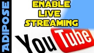 How to enable LIVE STREAMING on youtube Tutorial [upl. by Barbi]