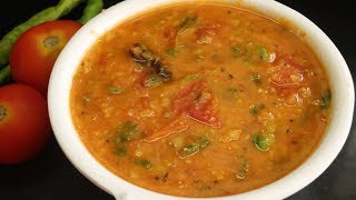 Telangana Style Tomato Pappu  టమాటో పప్పు కమ్మగా రావాలంటే ఇలా చేయండి  Tomato Dal Recipe [upl. by Kcajyllib]