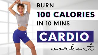 FAT BURNING CARDIO WORKOUT  Burn Calories with this HIIT workout [upl. by Ettenav]