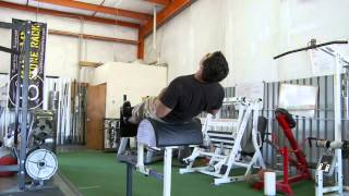 How to Use a Roman Chair Abdominal Bench [upl. by Alessandra]