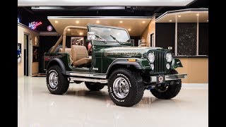 1977 Jeep CJ7 For Sale [upl. by Teiluj406]