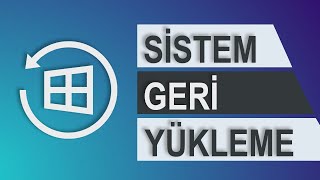 SİSTEM GERİ YÜKLEME NASIL YAPILIR  WİNDOWS 10 SİSTEM GERİ YÜKLEME 2022 [upl. by Philippe750]