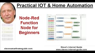 NodeRed Function Node for Beginners [upl. by Esened]