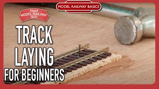 Track Laying For Beginners  Model Railway Basics Episode 2 [upl. by Zetneuq395]