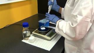 Calibrating an automatic pipette [upl. by Guthrey]