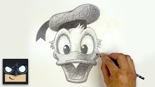 How To Draw Donald Duck  Sketch Saturday [upl. by Gnuhp122]