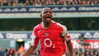 Patrick Vieira The Giant Skills amp Goals [upl. by Wardieu]