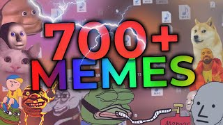 FREE MEME PACK  700 SFX Overlays amp More 4k sub special [upl. by Jarrid]