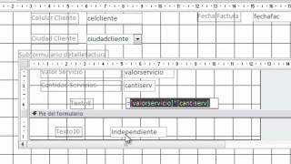 Tutorial Subformularios con calculos en Access [upl. by Ary]