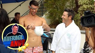 Average Andy with Michael Phelps [upl. by Lambrecht]