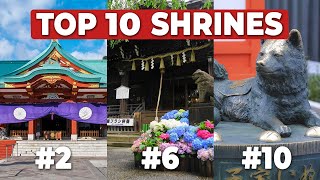 Top 10 Shrines In Tokyo  Best Shinto Shrines To Visit [upl. by Annaegroeg]