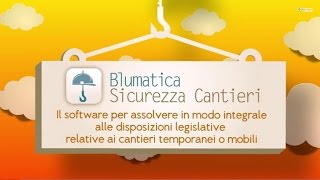 Blumatica Sicurezza Cantieri [upl. by Atnauq60]