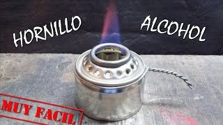 HORNILLO DE ALCOHOL y ALGODÓN CASERO quotmuy Facilquot [upl. by Nitsraek]