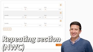 Repeating Section for Nintex Forms for Nintex Workflow Cloud [upl. by Nev]