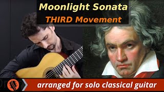 Beethoven  Moonlight Sonata 3rd Movement arr Emre Sabuncuoglu [upl. by Carrillo]