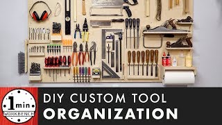 How to Make a Custom Tool Organization Board [upl. by Hughett708]