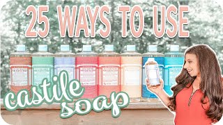 Dr Bronners Castile Soap  What Is Castile Soap  Homemaker Tips [upl. by Yremogtnom]