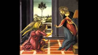 Sandro Botticelli The Annunciation [upl. by Tekcirc287]