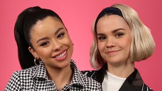 quotGood Troublesquot Cierra Ramirez and Maia Mitchell Play Would You Rather [upl. by Gentes]