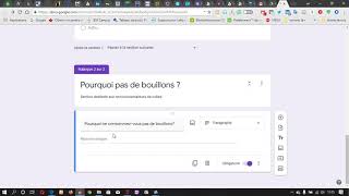 4 Comment Conditionner les questions sur Google forms [upl. by Marmion820]