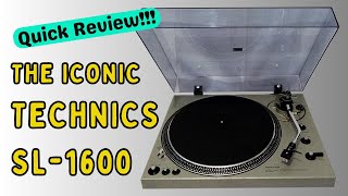 What’s So Special About the Technics SL1600 [upl. by Placia]