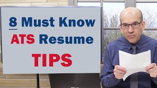 8 Applicant Tracking System Secrets  resume writing for the ATS [upl. by Durwyn250]