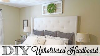 DIY Upholstered Headboard [upl. by Crowell]