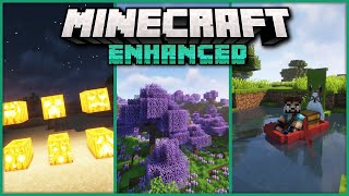 Top 40 Mods that Really Enhance Minecraft Vanilla 1165 [upl. by Stacie]