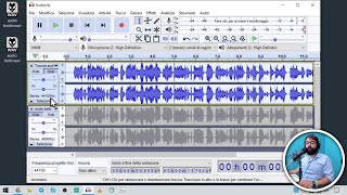 Migliorare DI BRUTTO laudio con AUDACITY [upl. by Audley]