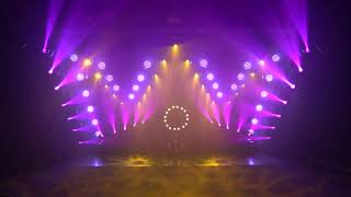 Professional 3D Stage Lighting Show 5 hours v2 [upl. by Issej]