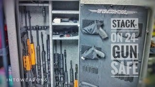 Stackon 24 Gun Safe Fire amp Waterproof Gun Safe Review [upl. by Swart]