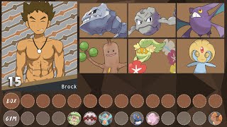 All Brocks Pokemon GEN 1  GEN 8 [upl. by Argyle]