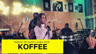 Koffee Rapture EP launch March 2019 London [upl. by Marketa862]