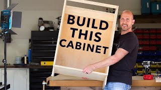 Cabinet Making for Beginners  First Attempt [upl. by Inirt]