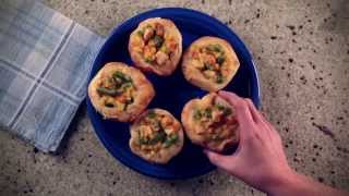 10 Seconds to Dinner Grands Mini Chicken Pot Pies [upl. by Catarina]