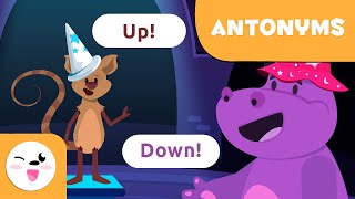 ANTONYMS For Kids  What are anotonyms  Words With Opposite Meaning [upl. by Horsey741]